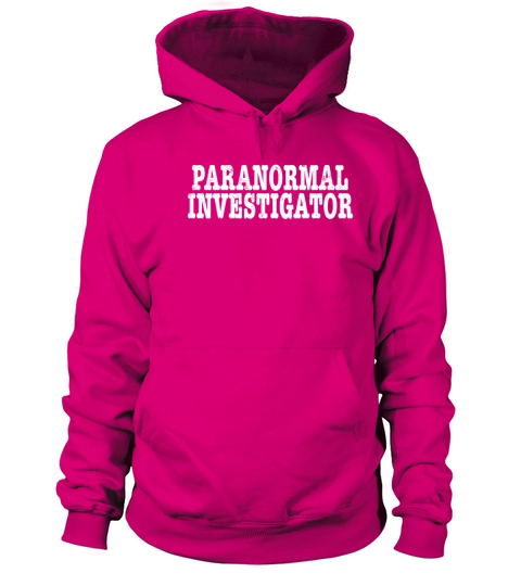 Paranormal Investigator Ghost Hunting Demonologist Men's Hoodie