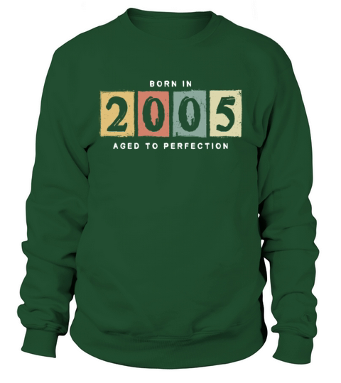 2005 Birthday vintage Gift Idea Men's Sweatshirt