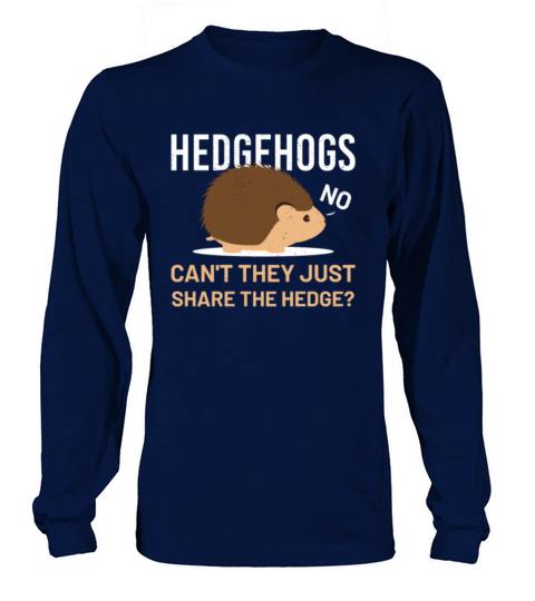 Hedgehog t shirt Women's Long Sleeve