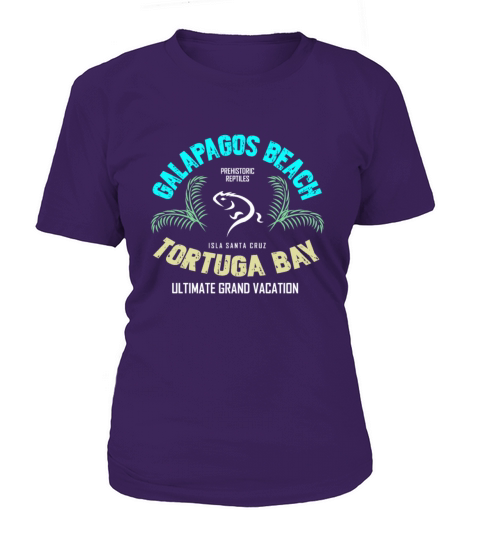 Galapagos Beach Tortuga Bay Santa Cruz Vacation Women's T-Shirt