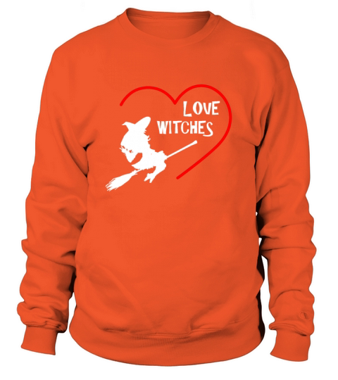 Love Witches Happy Halloween Women's Sweatshirt