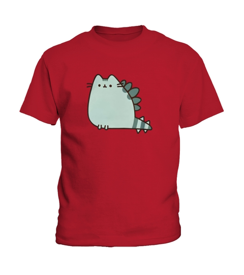 cute Pusheen Dinosaur Kids T-Shirt