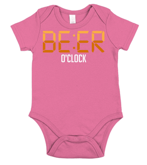 Beer Oclock - Time for a Beer Short Sleeve Baby One-Piece