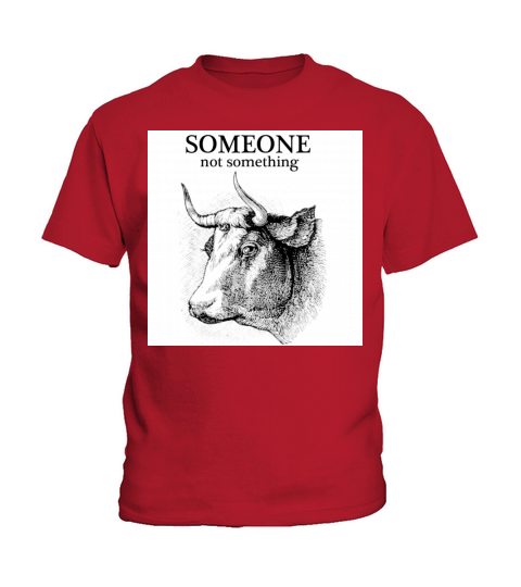 someone not something cow womens Kids T-Shirt