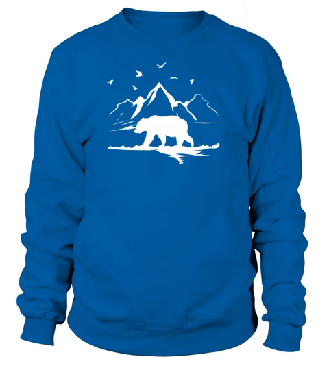 Mountains Bear Women's Sweatshirt
