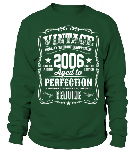 Vintage 2006 Aged to Perfection Men's Sweatshirt