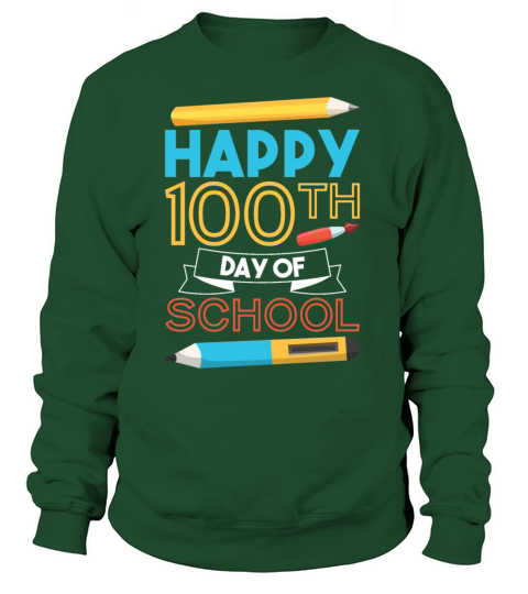Happy 100th Day Of School Women's Sweatshirt