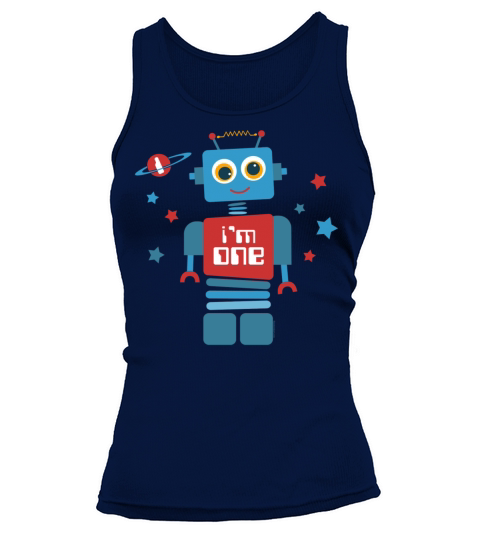 Robot 1st Birthday Women's Tank Top