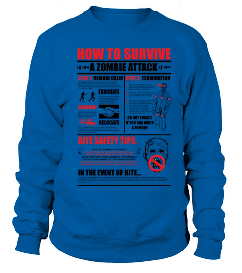 Zombie Survival Women's Sweatshirt