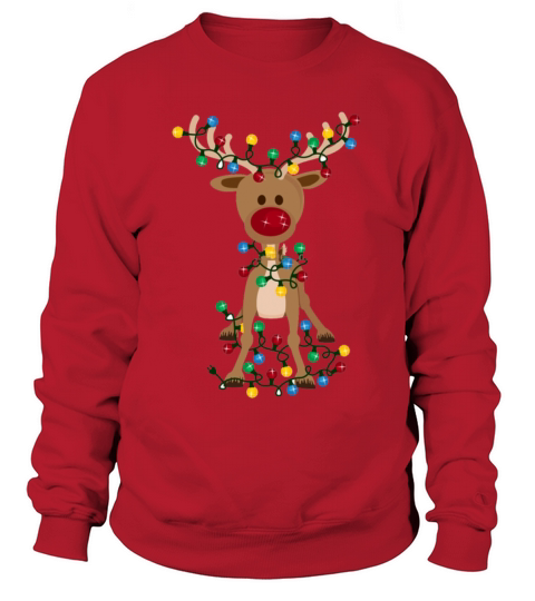 Adorable Reindeer-Christmas-Reindeer-Adorable Women's Sweatshirt