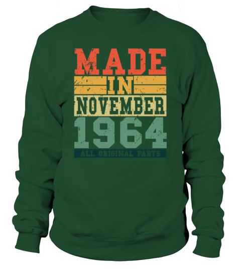 196 Birthday November Vintage Saying Men's Sweatshirt