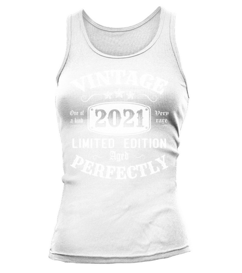 Vintage 2021 Limited Edition Aged Perfectly Tank top Woman