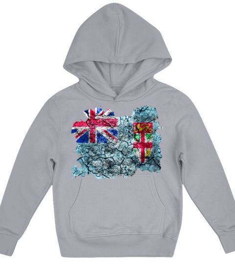 Fiji Vintage Flag Kids Hoodie