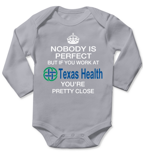 Texas Health Long Sleeve Baby One-Piece