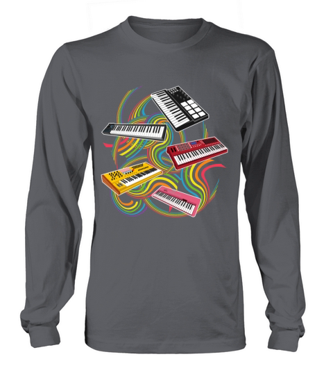 Keyboard Synthesizer Piano Women's Long Sleeve