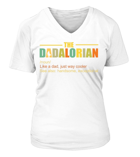 dadalorian V-neck T-Shirt Woman