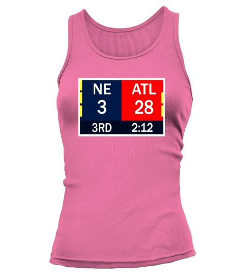 NE 3 ATL 28 FINAL TSHIRT 2 SIDES 1 GAME LIGHTWEIGHT CLASSIC FIT DOUBLENEEDLE SLEEVE AND BOTTOM HEM Tank top Woman