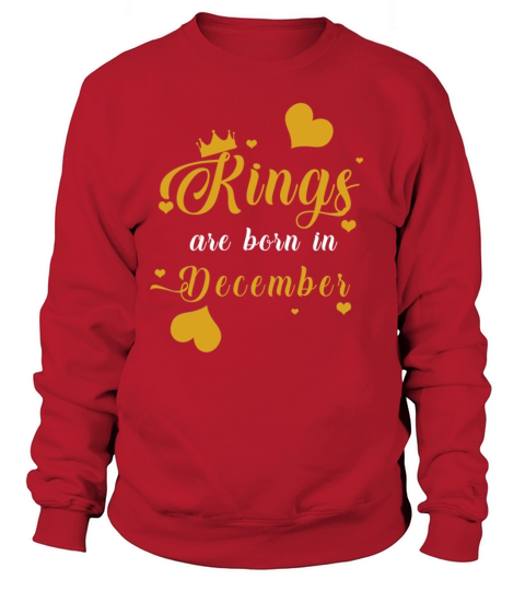 Kings Are Born In December Women's Sweatshirt