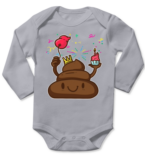 Birthday Party Gift Funny Holiday Idea Long Sleeve Baby One-Piece