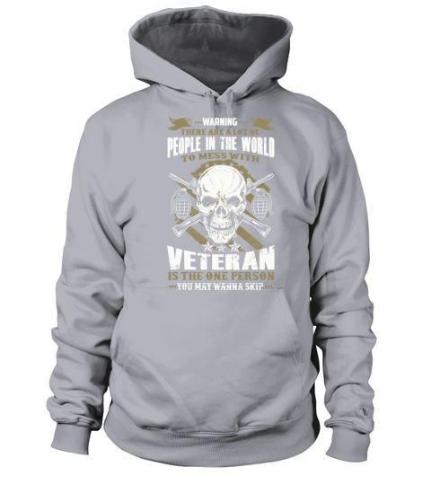 Veteran - People In The World To Mess With Veter Women's Hoodie