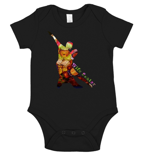 Wife Beater Short Sleeve Baby One-Piece