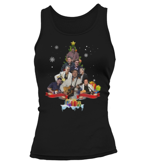 Vince Gill Christmas tree shirt Tank top Woman