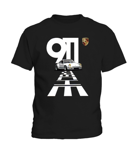 Vintage 911 Porsche Racing Car Kids T-Shirt