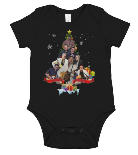Vince Gill Christmas tree shirt Short Sleeve Baby One-Piece