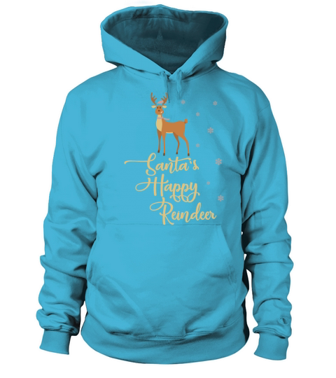 Christmas Rudolph Reindeer Women's Hoodie