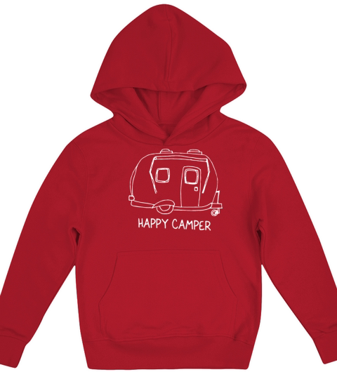 happy camper Kids Hoodie