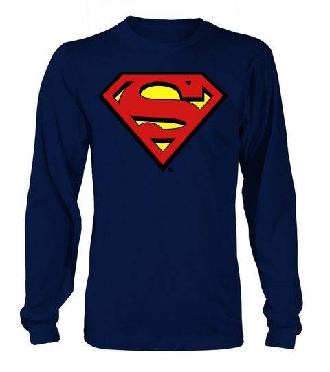 Superman S-Shield Women's Long Sleeve