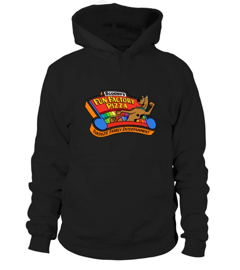 Scoobys Fun Factory Pizza Hoodie Unisex