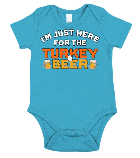 Thanksgiving Short Sleeve Baby One-Piece