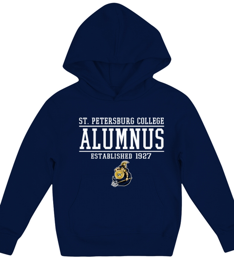 St. Petersburg college Alumnus established 1927 Kids Hoodie