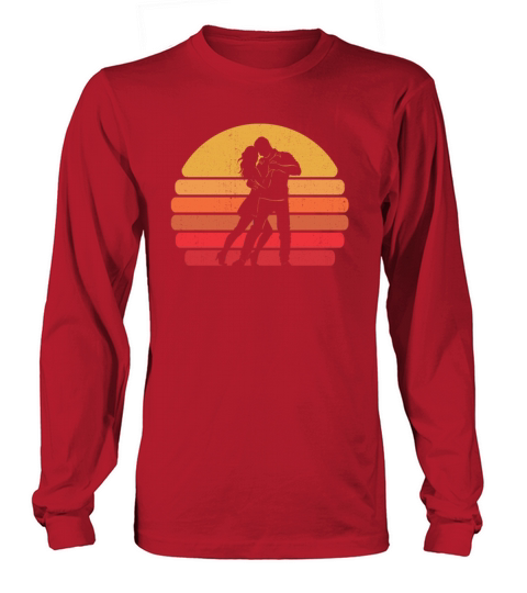 Retro Dance Dancer Vintage Dancing Men's Long Sleeve
