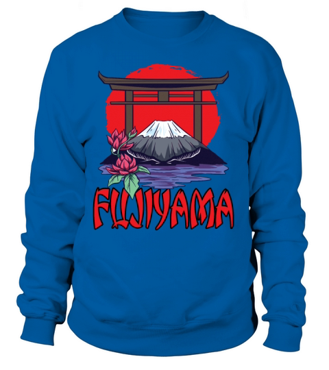 Fujiyama Fuji for a Japanese or Japan lover Women's Sweatshirt