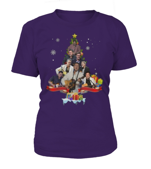 Vince Gill Christmas tree shirt T-Shirt Woman