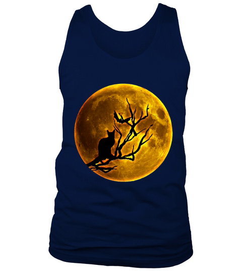 Moon Cat Men's Tank Top