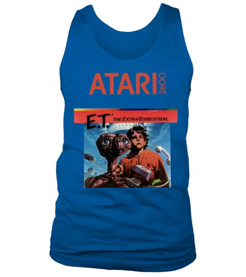 ET The Extra Terrestrial Atari Tank Top Unisex