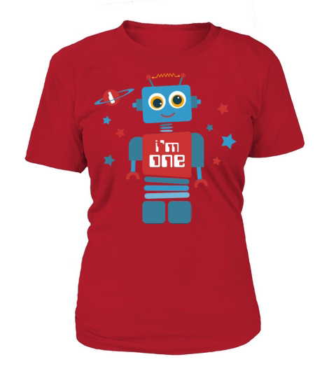Robot 1st Birthday Women's T-Shirt