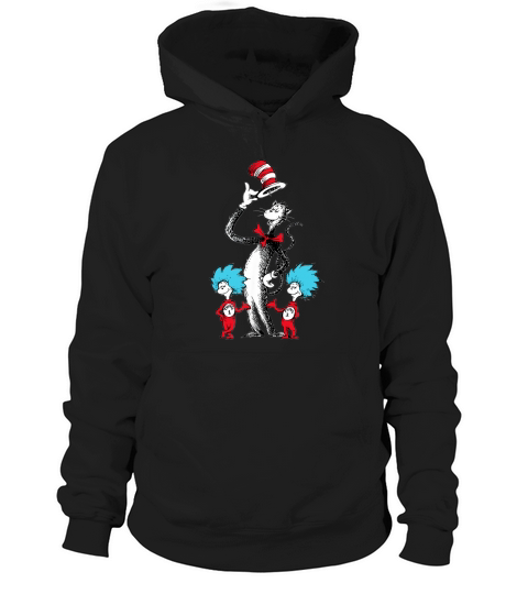 Dr. Seuss The Cat and Things T-shirt Hoodie Unisex