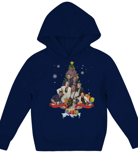 Vince Gill Christmas tree shirt Kids Hoodie