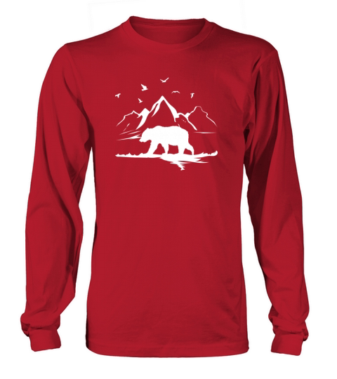 Mountains Bear Women's Long Sleeve