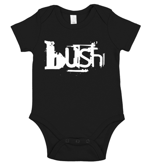 Bush Band Tshirt Short Sleeve Baby One-Piece