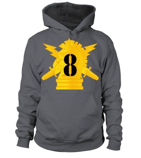 Army PSYOPS w 8th Battalion Numeral Line X 300 Hat Men's Hoodie