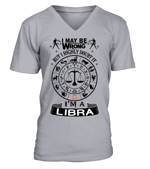 I AM A LIBRA Men's V-Neck T-shirt