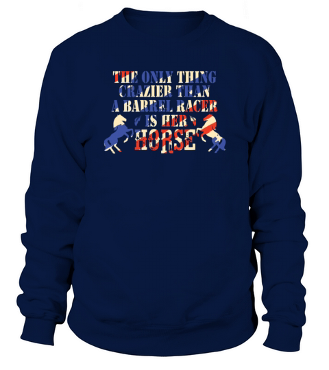 Barrel Racing Rodeo Girl Western Vintage Gift Men's Sweatshirt