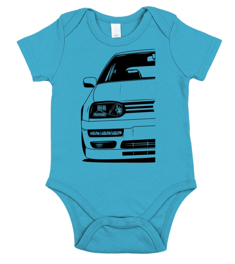 Volkswagen Golf MK3 Short Sleeve Baby One-Piece