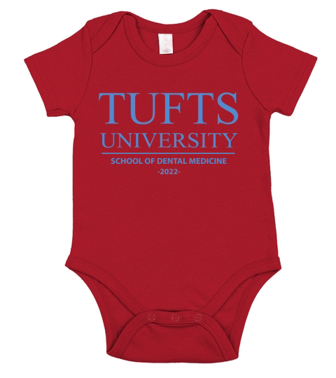 TUFTS SCHOOL OF DENTAL MEDICINE CLASS OF 2022 Short Sleeve Baby One-Piece