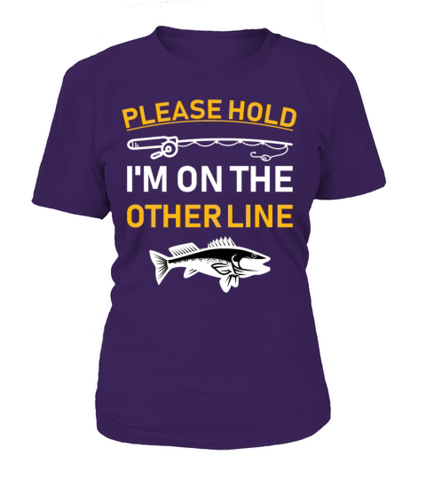 Please Hold I m On The Other Line Women's T-Shirt